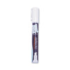 deflecto Wet Erase Markers, Medium Chisel Tip, White, 4/Pack