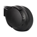 Morpheus 360 SYNERGY HD Wireless Noise Cancelling Headphones Bluetooth Headset with Microphone, 4 ft Cord, Black