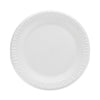 Dart Concorde Non-Laminated Foam Plate, 9" dia, 125/Pack, 4 Packs/Carton