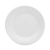 Dart Concorde Non-Laminated Foam Plate, 10.25" dia., White, 125/Pack, 4 Packs/Carton