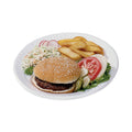 Dart Quiet Classic Laminated Foam Dinnerware, Plate, 9", White, 125/Pack, 4 Packs/Carton
