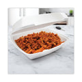 Dart Insulated Foam Hinged Lid Containers, 1-Compartment, 7.9 x 8.4 x 3.3, White, 200/Pack, 2 Packs/Carton