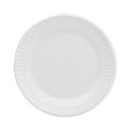 Dart Concorde Non-Laminated Foam Plate, 6" dia, White,125/Pack, 8 Packs/Carton