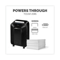 Fellowes Powershred LX200 Micro-Cut Shredder, 12 Manual Sheet Capacity, Black