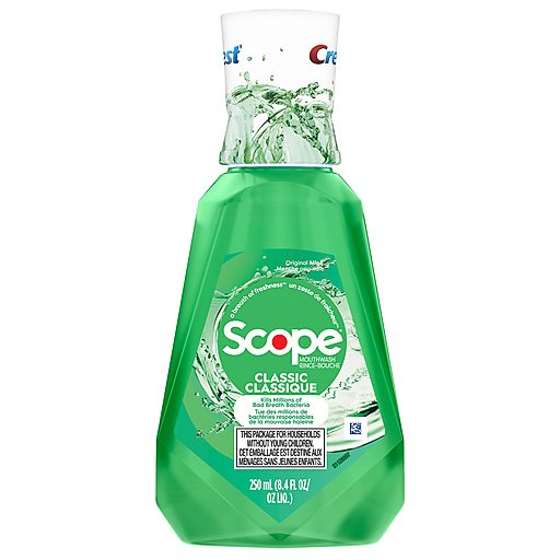 Crest Scope Classic Mouthwash, Original Mint, 8.4 Fl Oz by Pasteur Pharmacy