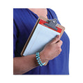 Universal Hardboard Clipboard, 0.75" Clip Capacity, Holds 5 x 8 Sheets, Brown