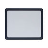 Universal Recycled Cubicle Dry Erase Board, 15.88 x 12.88, Charcoal, with Three Magnets