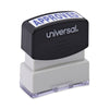 Universal Message Stamp, APPROVED, Pre-Inked One-Color, Blue