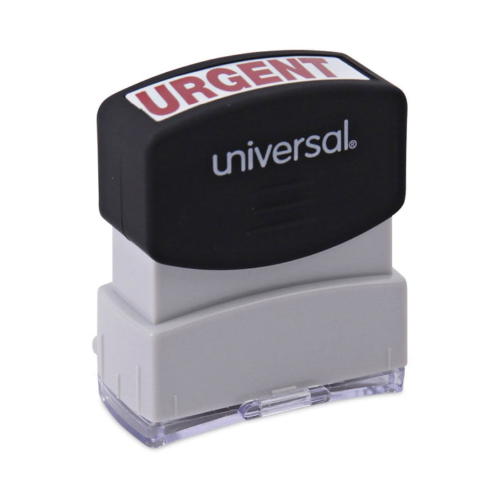 Universal Message Stamp, URGENT, Pre-Inked One-Color, Red