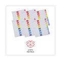 Universal Deluxe Table of Contents Dividers for Printers, 8-Tab, 1 to 8; Table Of Contents, 11 x 8.5, White, 6 Sets