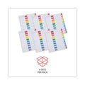 Universal Deluxe Table of Contents Dividers for Printers, 10-Tab, 1 to 10; Table Of Contents, 11 x 8.5, White, 6 Sets