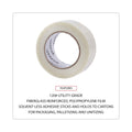 Universal 120# Utility Grade Filament Tape, 3" Core, 48 mm x 54.8 m, Clear
