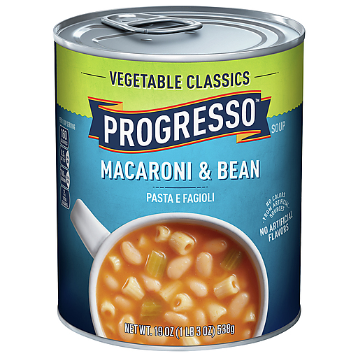 Progresso Vegetable Classics Macaroni & Bean Soup 19 Oz Can by Pasteur Pharmacy
