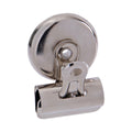 Universal Bulldog Magnetic Clips, Small, Nickel, 18/Pack