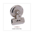 Universal Bulldog Magnetic Clips, Small, Nickel, 18/Pack