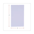 Universal Scratch Pad Value Pack, Unruled, 3 x 5, White, 100 Sheets, 180/Carton
