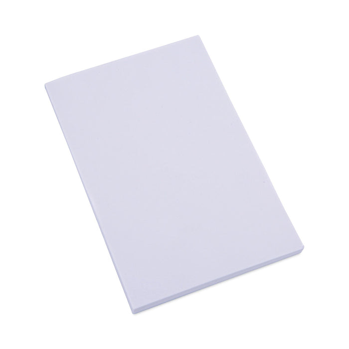 Universal Scratch Pad Value Pack, Unruled, 4 x 6, White, 100 Sheets, 120/Carton