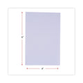Universal Scratch Pad Value Pack, Unruled, 4 x 6, White, 100 Sheets, 120/Carton