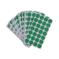 Universal Self-Adhesive Removable Color-Coding Labels, 0.75" dia, Green, 28/Sheet, 36 Sheets/Pack