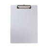Universal Aluminum Clipboard with Low Profile Clip, 0.5" Clip Capacity, Holds 8.5 x 11 Sheets, Aluminum