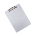 Universal Aluminum Clipboard with Low Profile Clip, 0.5" Clip Capacity, Holds 8.5 x 11 Sheets, Aluminum