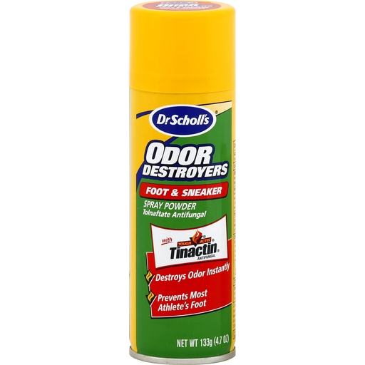 Dr Scholls Odor Destroyers Foot & Sneaker Spray Powder - 4.7 Oz by Pasteur Pharmacy
