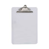 Universal Plastic Clipboard with High Capacity Clip, 1.25" Clip Capacity, Holds 8.5 x 11 Sheets, Clear