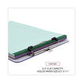 Universal Plastic Clipboard with Low Profile Clip, 0.5" Clip Capacity, Holds 8.5 x 11 Sheets, Clear