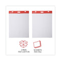 Universal Renewable Resource Sugarcane Based Easel Pads, Unruled, 27 x 34, White, 50 Sheets, 2/Carton