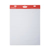 Universal Renewable Resource Sugarcane Based Easel Pads, Presentation Format (1" Rule), 27 x 34, White, 50 Sheets, 2/Carton