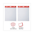 Universal Renewable Resource Sugarcane Based Easel Pads, Presentation Format (1" Rule), 27 x 34, White, 50 Sheets, 2/Carton