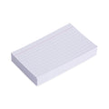 Universal Ruled Index Cards, 3 x 5, White, 100/Pack