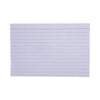 Universal Ruled Index Cards, 4 x 6, White, 100/Pack