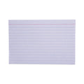 Universal Ruled Index Cards, 4 x 6, White, 100/Pack