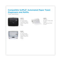 Georgia Pacific Hardwound Paper Towel Roll, Nonperforated, 9" x 400 ft, White, 6 Rolls/Carton