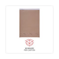 Universal Natural Self-Seal Cushioned Mailer, #5, Barrier Bubble Air Cell Cushion, Self-Adhesive Closure, 10.5 x 16, Kraft, 80/Carton