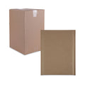 Universal Natural Self-Seal Cushioned Mailer, #0, Barrier Bubble Air Cell Cushion, Self-Adhesive Closure, 6 x 10, Kraft, 200/Carton