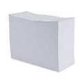 Universal Continuous-Feed Index Cards, Unruled, 3 x 5, White, 4,000/Carton