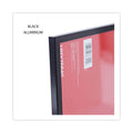 Universal Metal Photo Frame, Aluminum, 8.5 x 11, Black