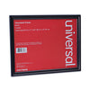 Universal All Purpose Document Frame, 8.5 x 11 Insert, Black, 3/Pack