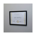 Universal All Purpose Document Frame, 8.5 x 11 Insert, Black, 3/Pack