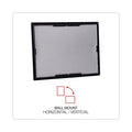 Universal All Purpose Document Frame, 8.5 x 11 Insert, Black, 3/Pack