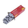 Universal Standard Chisel Point Staples, 0.25" Leg, 0.5" Crown, Steel, 5,000/Box, 5 Boxes/Pack, 25,000/Pack