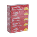 Universal Standard Chisel Point Staples, 0.25" Leg, 0.5" Crown, Steel, 5,000/Box, 5 Boxes/Pack, 25,000/Pack