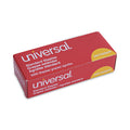 Universal Standard Chisel Point Staples, 0.25" Leg, 0.5" Crown, Steel, 5,000/Box, 5 Boxes/Pack, 25,000/Pack