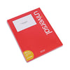 Universal White Labels, Inkjet/Laser Printers, 5.5 x 8.5, White, 2/Sheet, 100 Sheets/Pack