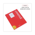 Universal Copier Mailing Labels, Copiers, 8.5 x 11, White, 100/Box