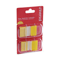 Universal Page Flags, Yellow, 50 Flags/Dispenser, 2 Dispensers/Pack