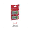 Universal Deluxe Message Arrow Flags, "Sign and Date", Green, 100/Pack