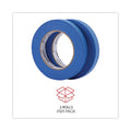 Universal Premium Blue Masking Tape with UV Resistance, 3" Core, 18 mm x 54.8 m, Blue, 2/Pack